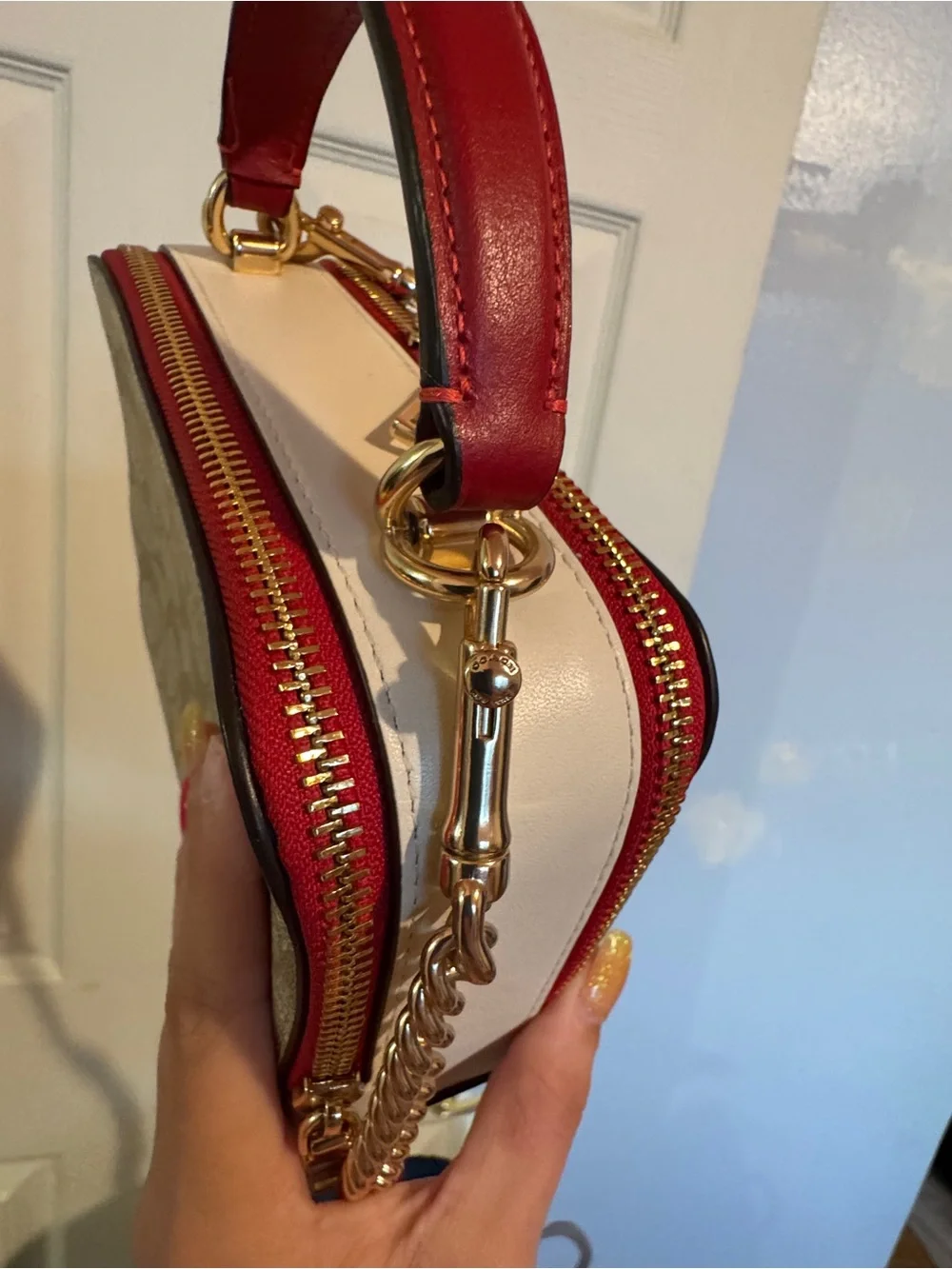Coach 2023 Lunar New Year Box Crossbody Signature Canvas w/ Rabbit & Carraige